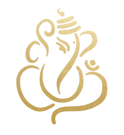 Lord Ganesha seated in blessing